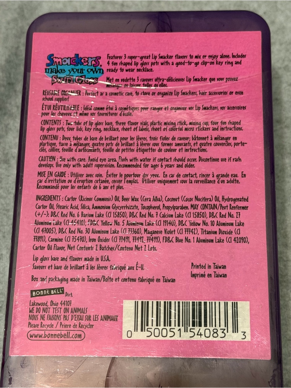 Y2K NIB Smackers Make Your Own Swirl Gloss Kit - SEALED - RARE - VERY HTF - Picture 4 of 6